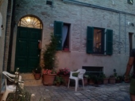 One of the houses in Montelupone.