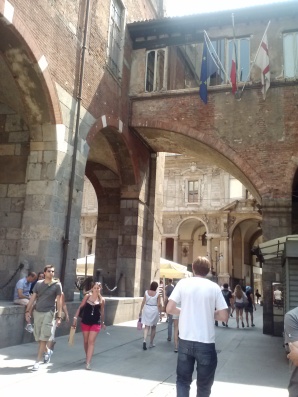 The original marketplace of Milan.